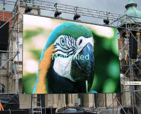 Full Color Led Video Wall Rental Outdoor Aluminum Cabinet High Brightness